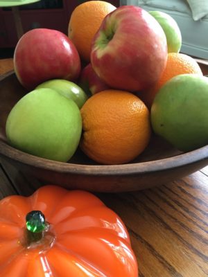 pumpkin & fruit